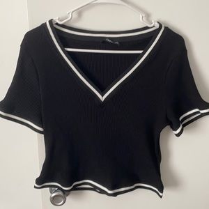 SHEIN Plus Crop Top